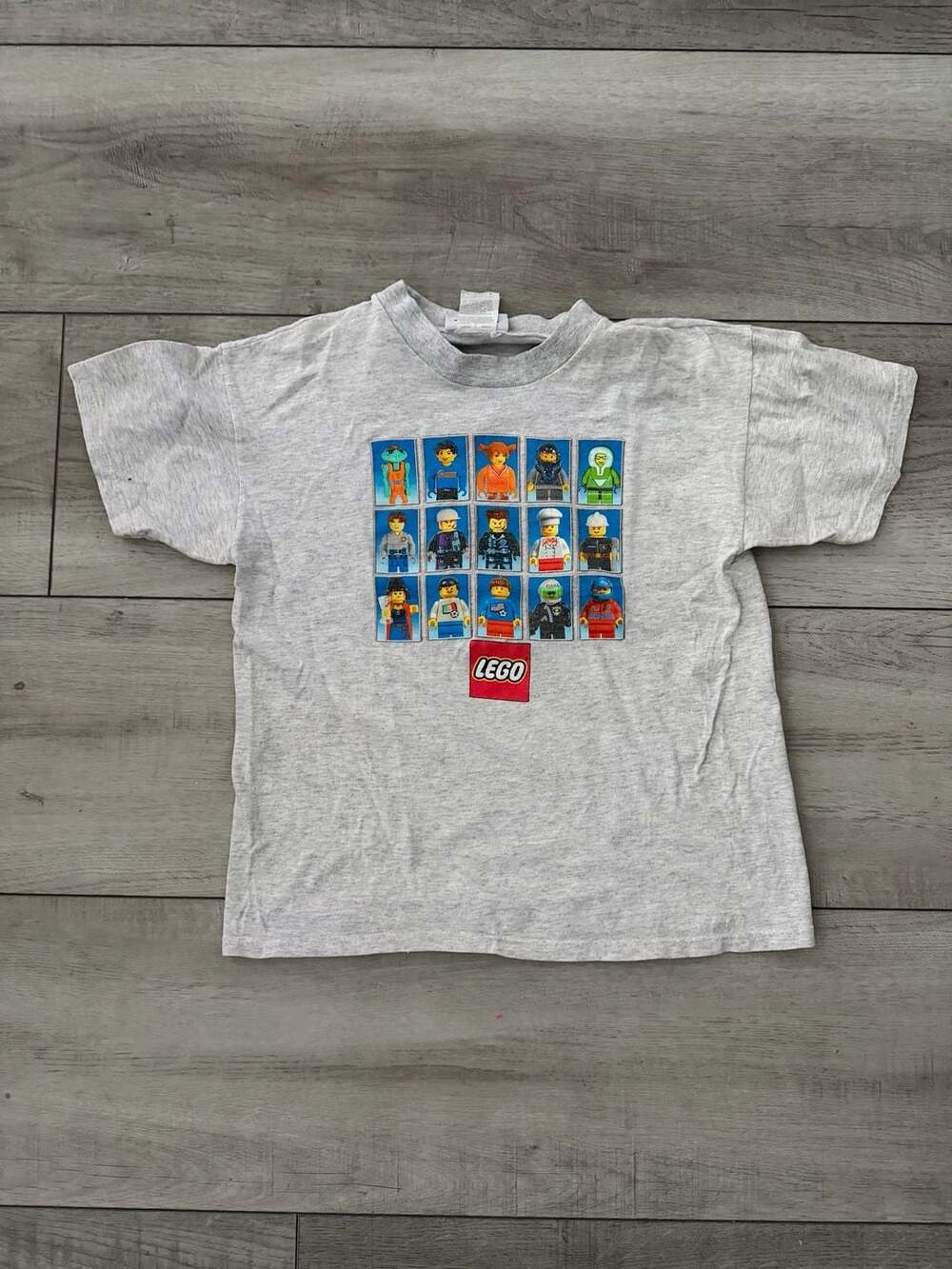 Vintage 1999 Legoland Collection Lego Minifigure Graphic T-Shirt Size 14/16